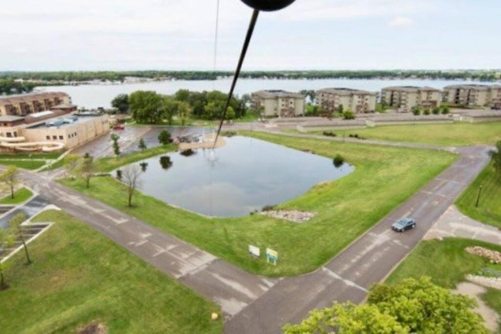 Boho Bungalow On The Pond W/ Hot Tub Arnolds Park Extérieur photo